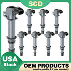 8Pcs Ignition Coil for Dodge Jeep Mitsubishi V6 3.7L V8 4.7L (2000–2010) UF270 56028138