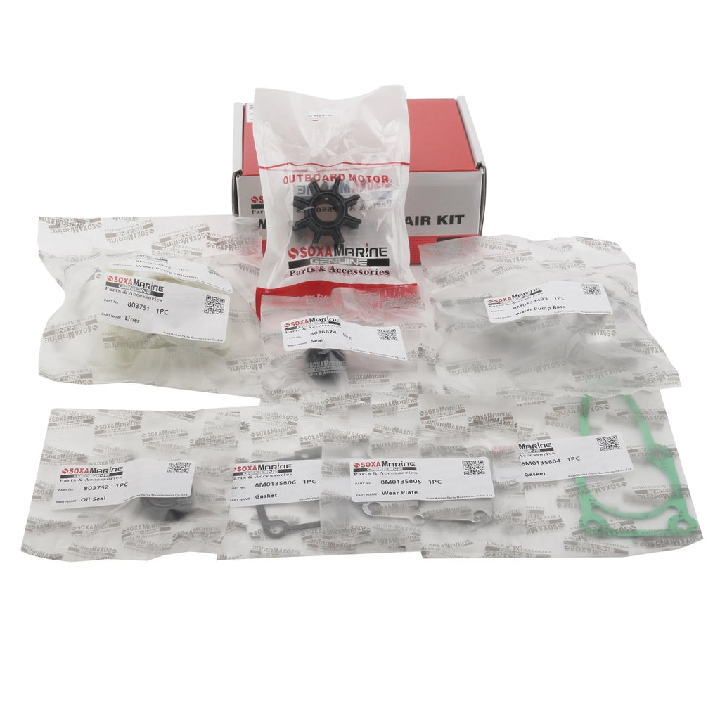 Water Pump Rebuild Service Kit for Mercury Mariner Outboard (8M0135821)