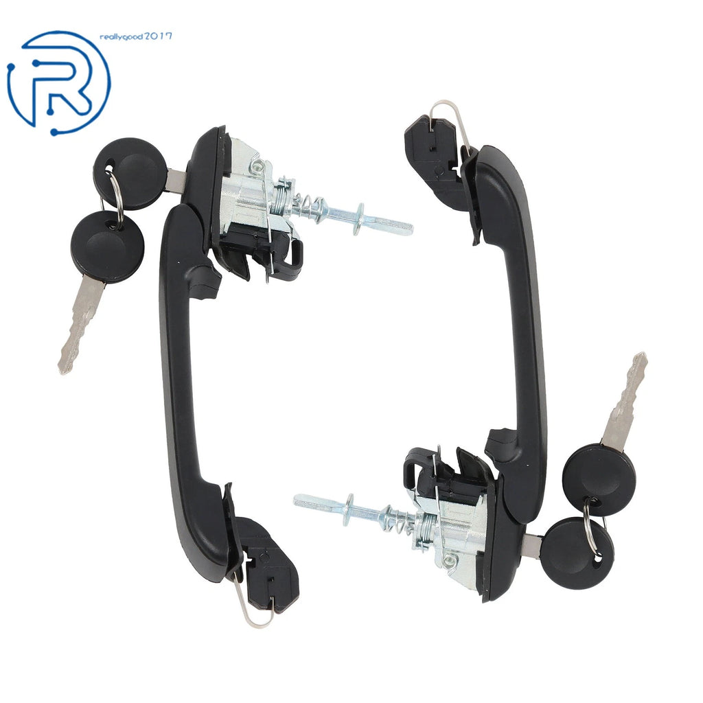 Set of 2 Front Left & Right Door Handles for VW Jetta Golf (1993-1999)