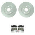 Bosch 2X Front Quietcast 296mm Rotors & SD Ceramic Disc Brake Pads for Lexus ES350 (2007–2012)