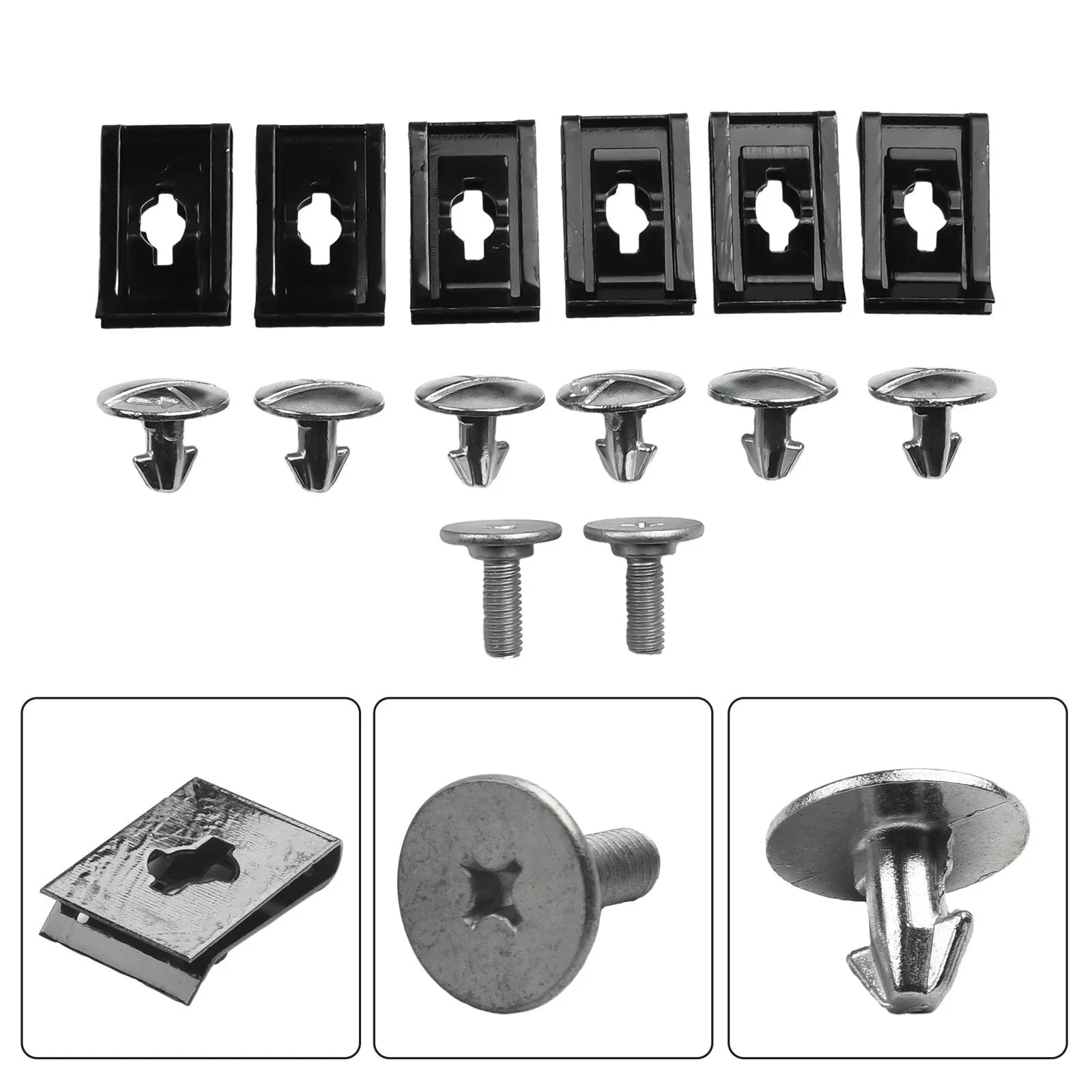 14x Lower Engine Cover Pin Screw for CRV Civic