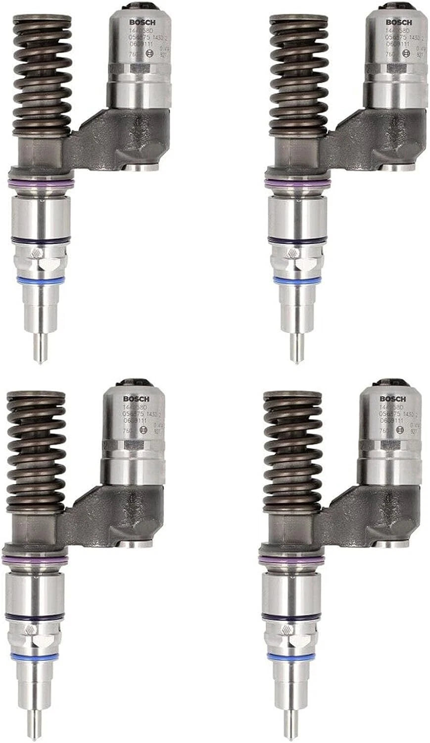 Set of 4 Fuel Injectors for Scania DC12 DC16 (1440580)