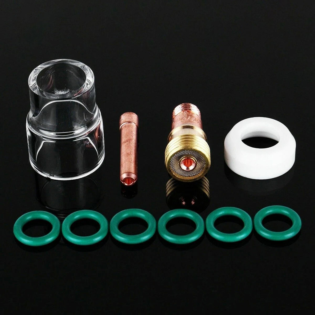 10PC Set of Transparent Shielding Cups for TIG Welding Torch