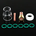10PC Set of Transparent Shielding Cups for TIG Welding Torch