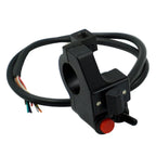 7/8" Left Motorcycle Handlebar Switch for Turn Signal, High/Low Beam, Horn