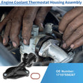 Engine Coolant Thermostat Housing Assembly No. 17107558267 for BMW X5 (2007–2013)