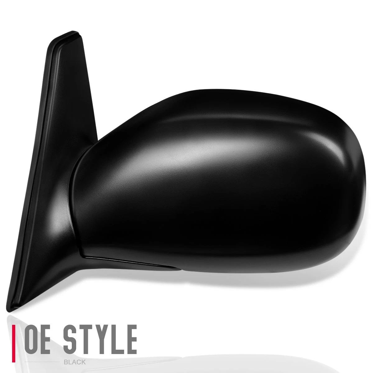 Left Manual Side Rear View Door Mirror for Toyota RAV4 (1996–2000) TO1320220