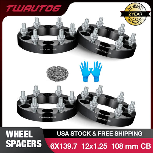 1 Inch Wheel Spacers for Nissan Pickup Pathfinder (2004–2004)