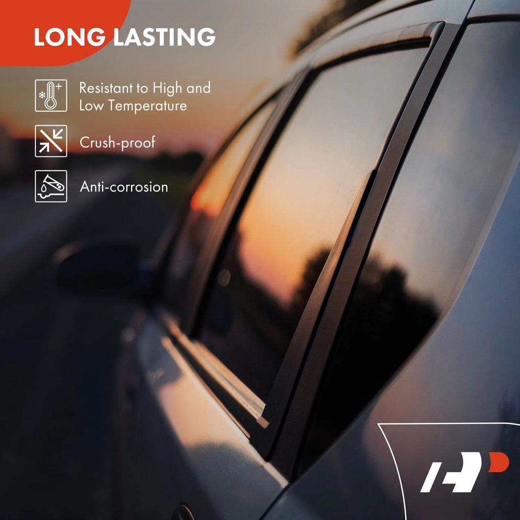 2X Front Door Weatherstrip Seal for Chevy Express 1500 2500 3500 (2003–2023)