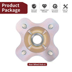 Rear Wheel Hub for Yamaha Wolverine 350 4x4 YFM350F (1995–2005)