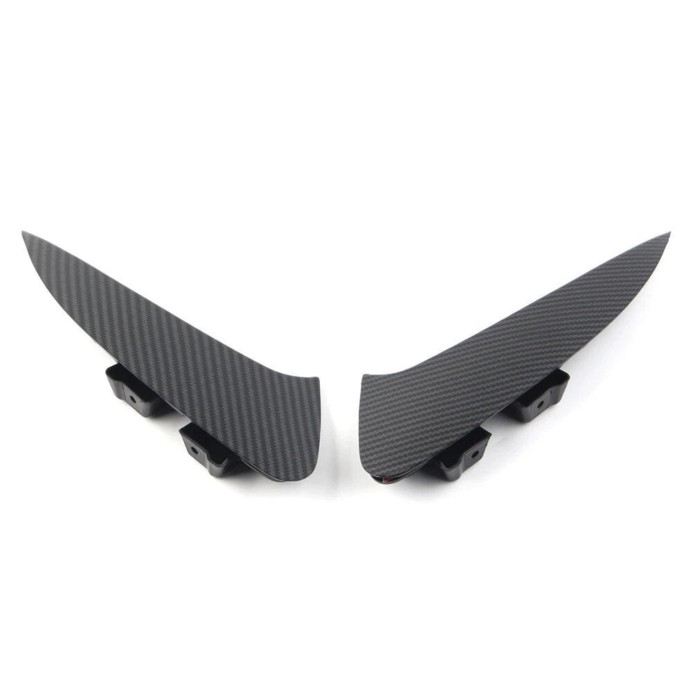 2X ABS Rear Bumper Grille Slats Spoiler Trim for Mercedes Benz CLA (2020–2023)