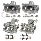 Set of 4 Brake Calipers w/ Bracket for Ford Fusion (2006–2012)