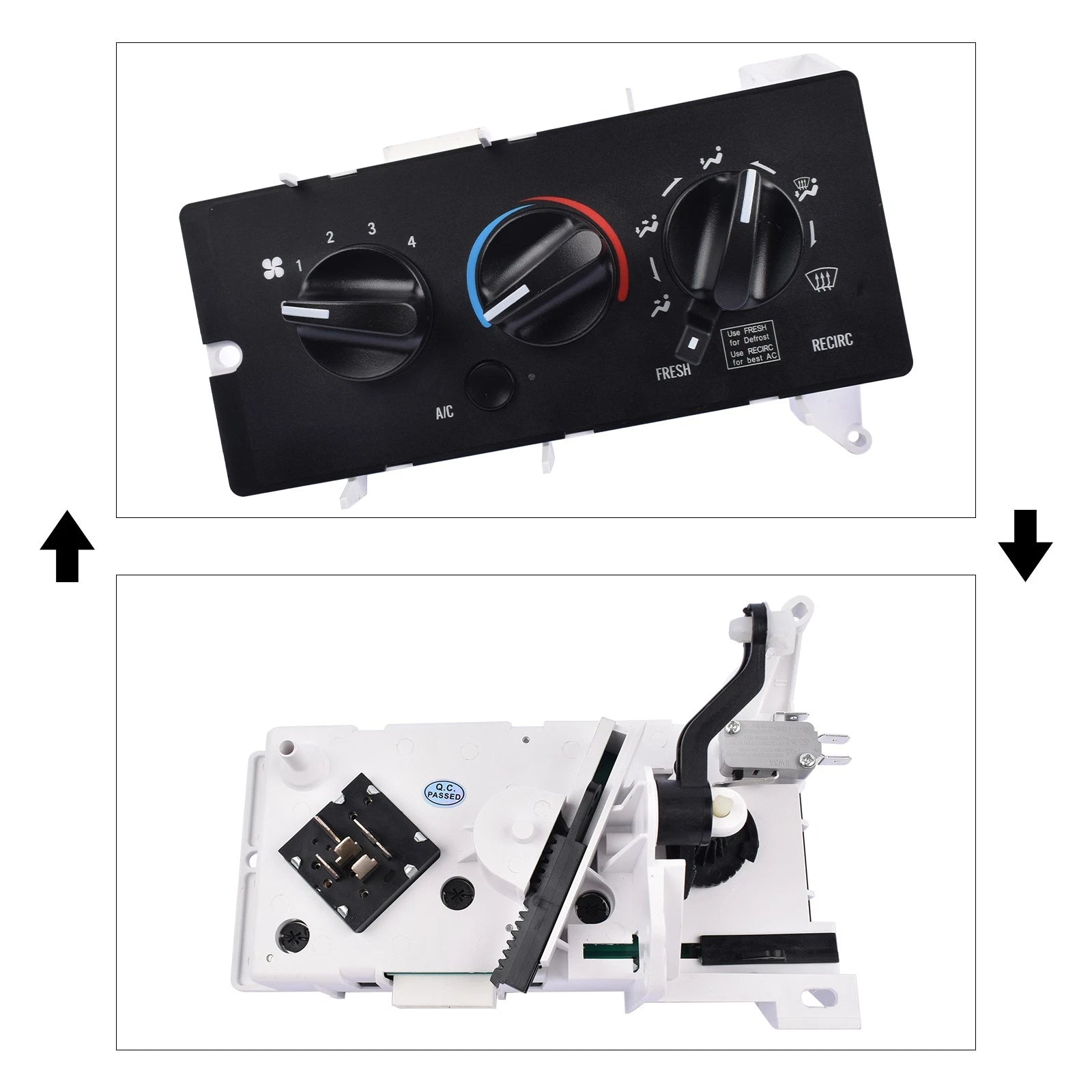A/C Control Panel for Mack CH613 CV713 (2000–2009) 7787-880011 11-1225 1000149542 3899002