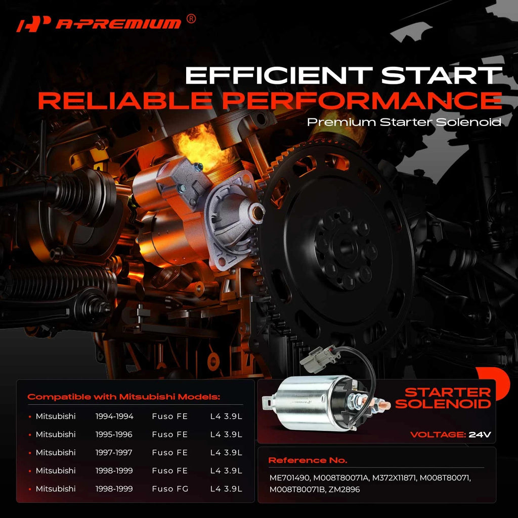 24V Starter Relay for Mitsubishi Fuso FE FG (1994–1999)