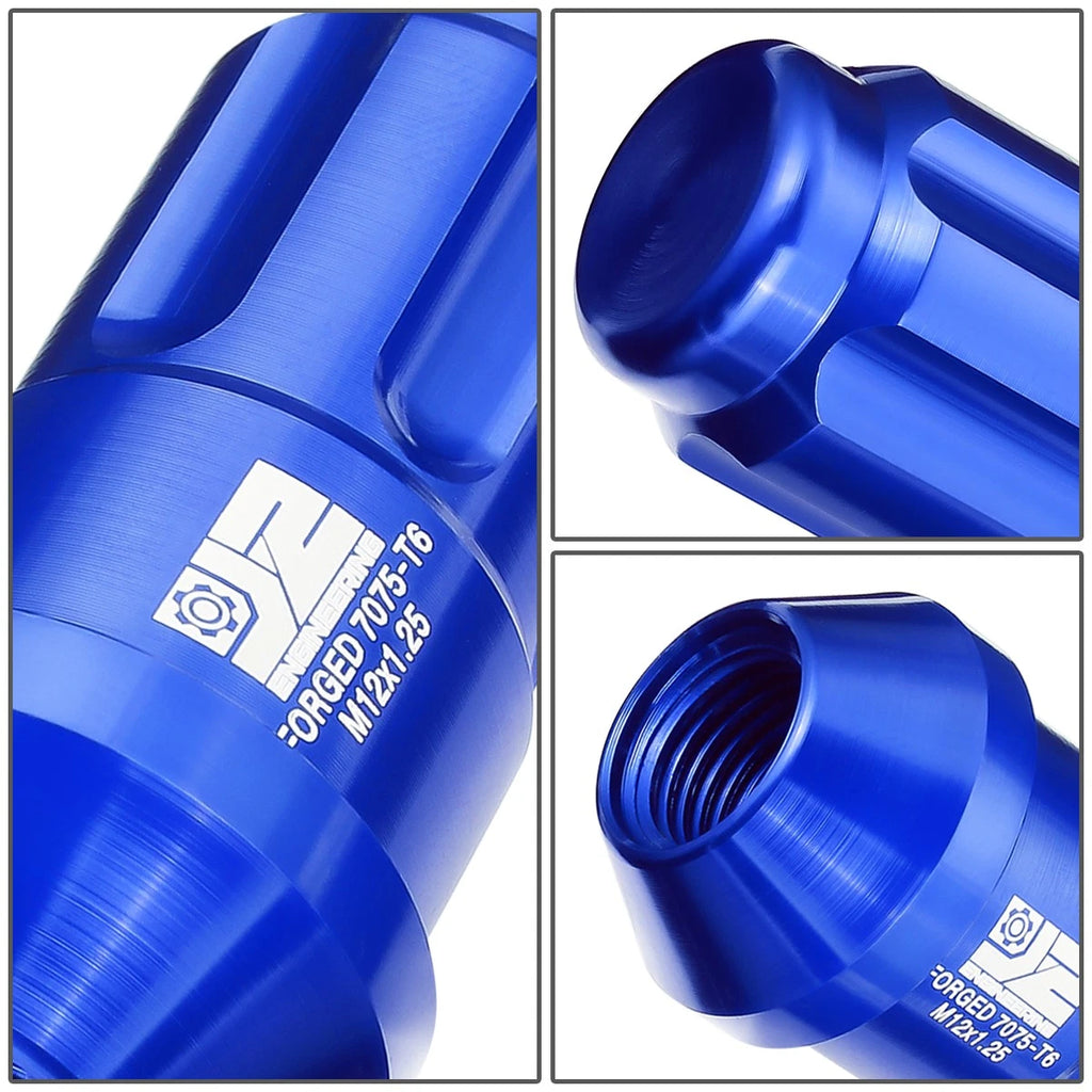 Set of 20 Closed End Lug Nuts M12 X1.25 24mm OD for J2