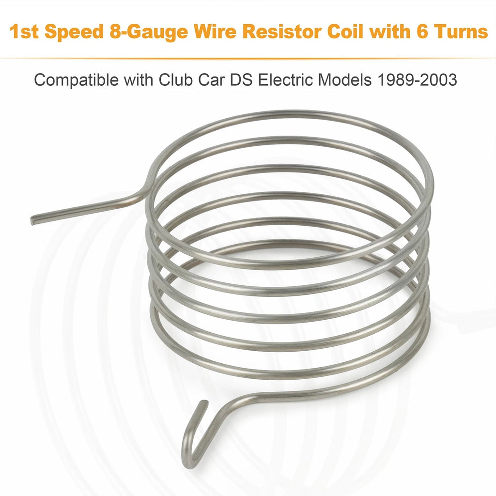 1st Speed Resistor 8 Gauge for Club Car DS (Replaces OEM 1014729)