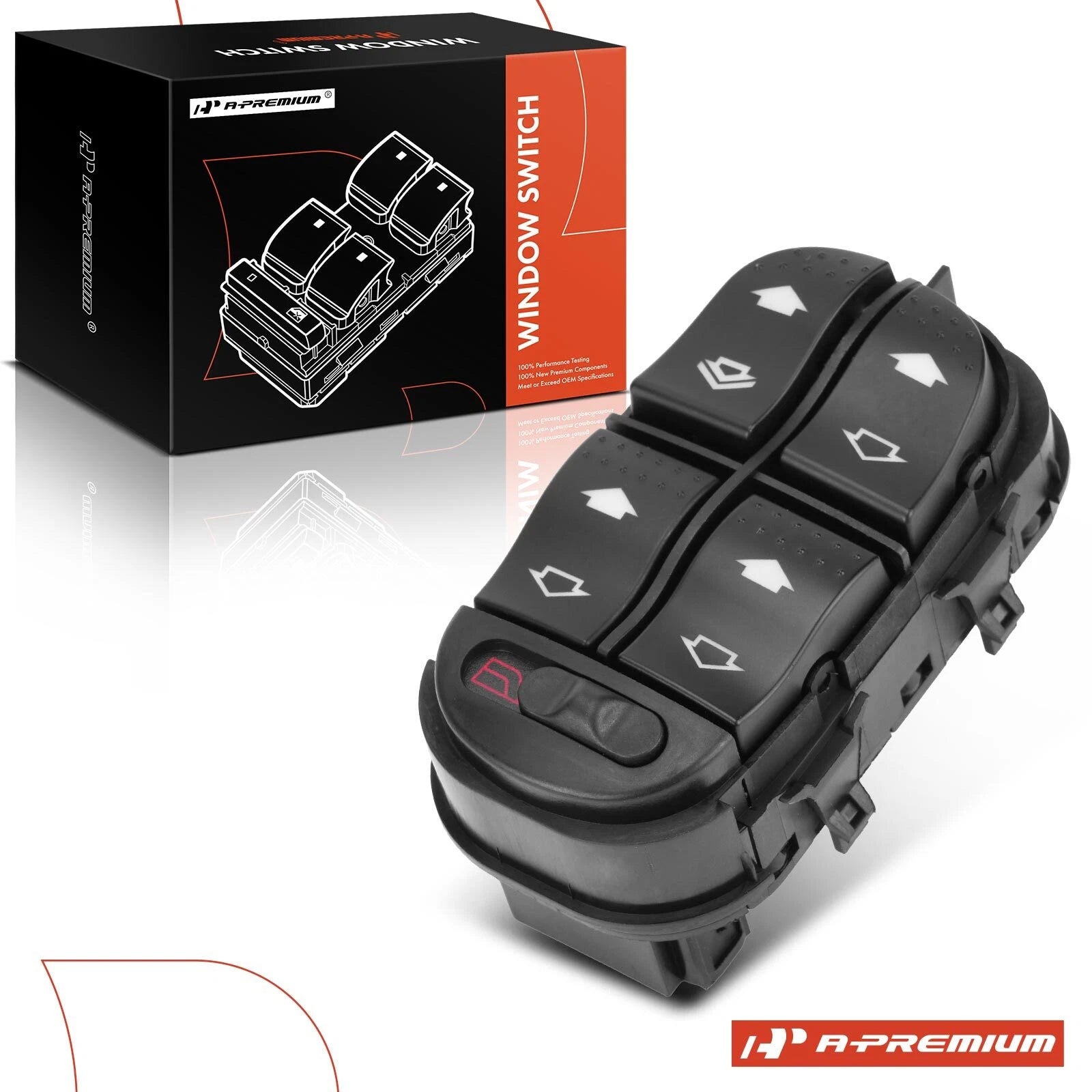 Front Left Power Window Switch for Ford Focus (2000–2007)