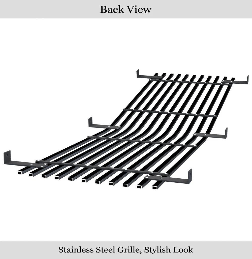 Stainless Black Billet Grille Insert for GMC Sierra/Yukon (1988-1993)