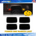 4X LED Side Marker Lights for Chevy Silverado 2500HD 3500HD (2015–2023)