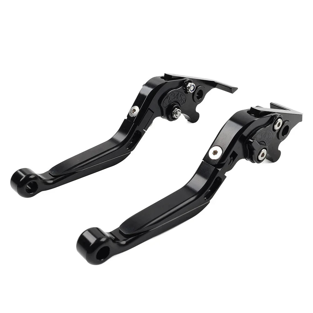Black Extendable Brake Clutch Levers for Aprilia Tuono V4 1100RR (17-21)