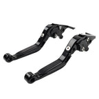 Black Extendable Brake Clutch Levers for Aprilia Tuono V4 1100RR (17-21)