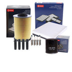 Tune Up Kit 4 Spark Plugs & Boots for Ford Escape, Focus, MKC (2013–2019)