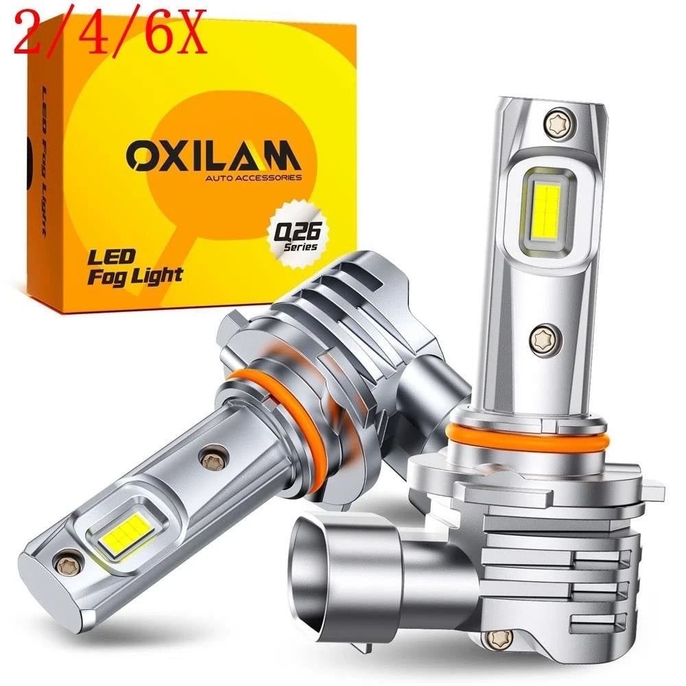 2X H10 9145 9040 9045 LED Fog Light Lamps for Universal Fit