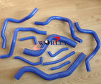 Silicone Radiator Heater Hose for Mitsubishi Lancer Evo 7 8 CT9A Blue