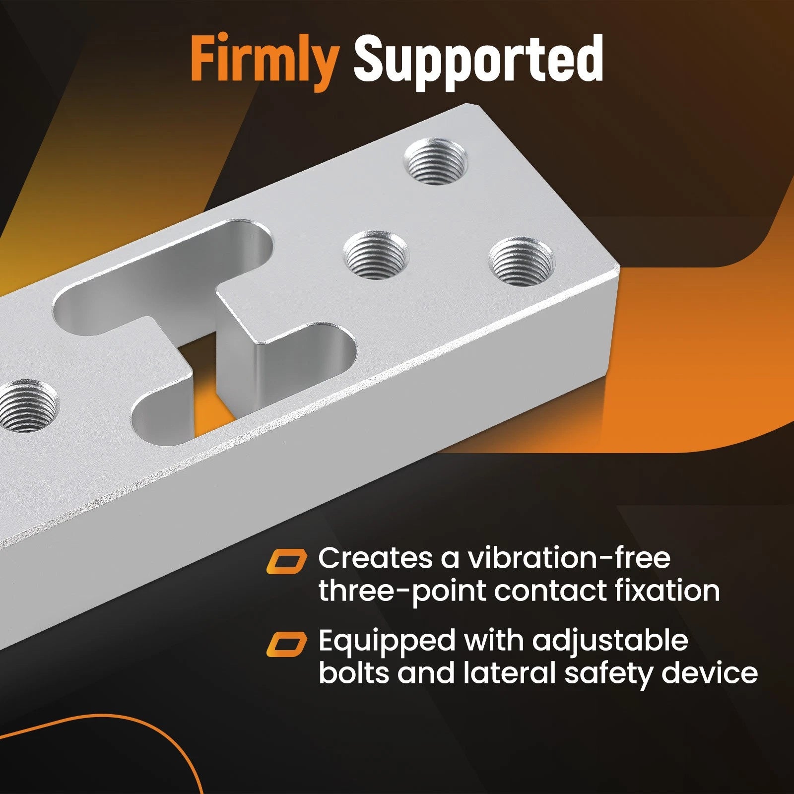 Support Block Plate Tool Set for Universal Drill Press (30 Ton)