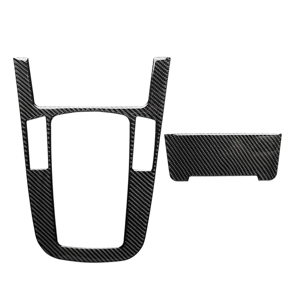 Carbon Fiber Center Console Gear Shift Panel Cover for Audi A4 S4 A5 SQ5 (B8 B9)