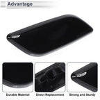 Bumper Headlight Washer Nozzle Cover Cap for Mazda 3 (2004–2013) Black