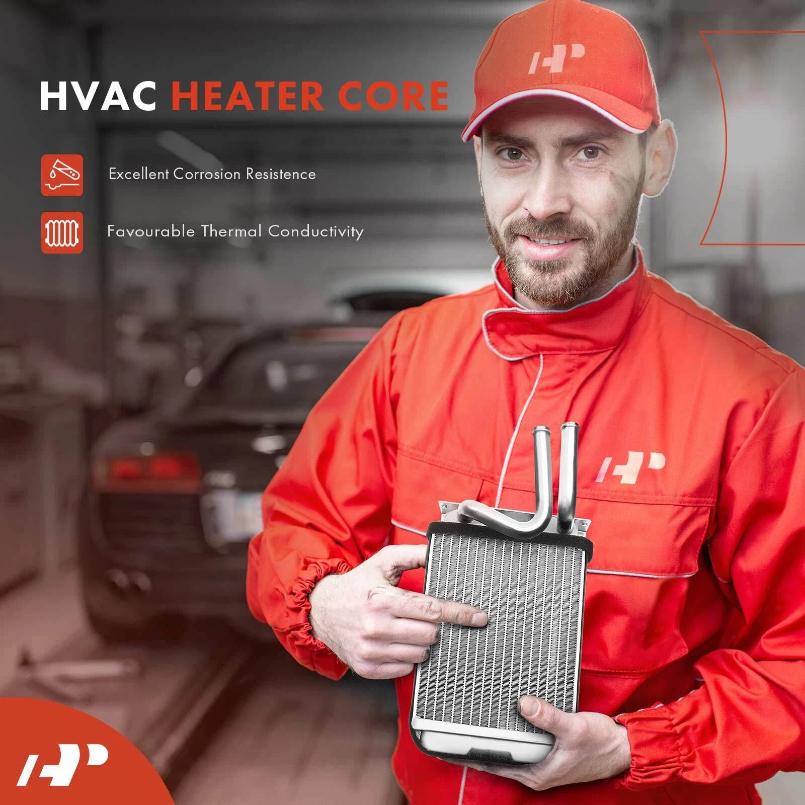 Front HVAC Heater Core with Tube for Kia Borrego (2009–2011)