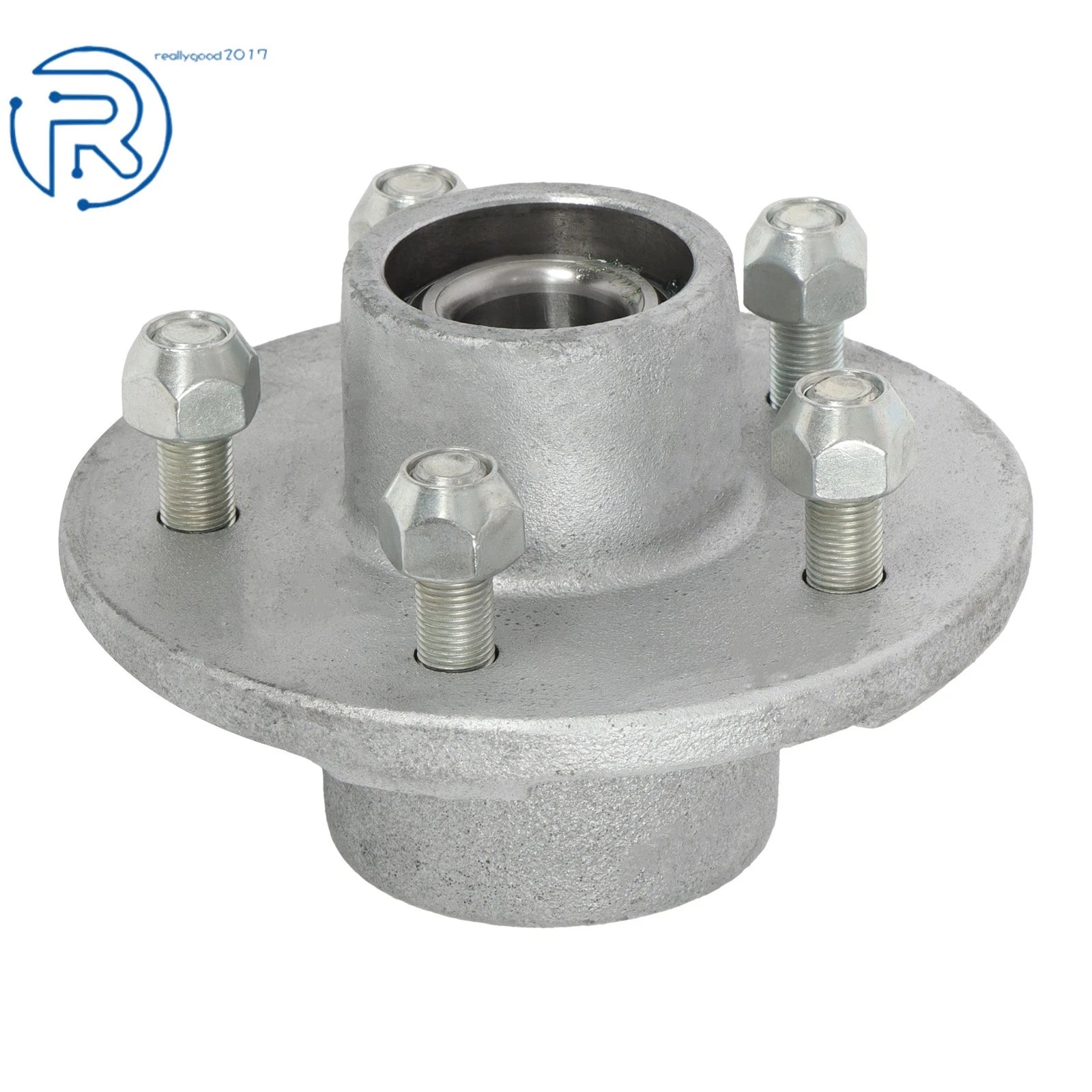 Set of 5 Pre-Greased Trailer Hub Assembly for 3500 lbs Axle