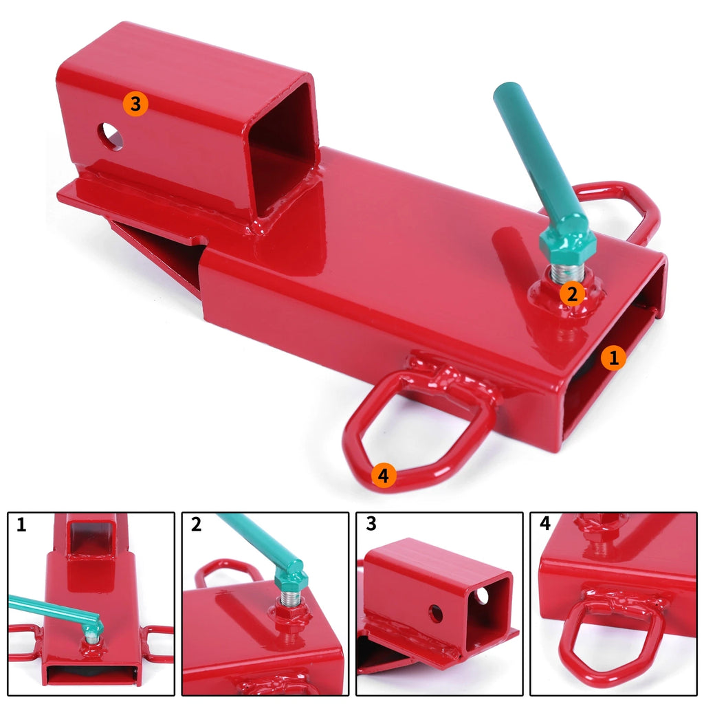 2" Clamp On Forklift Hitch Receiver for Forklift