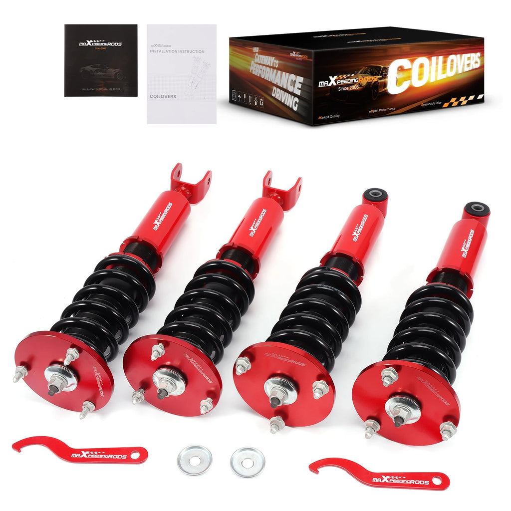 MaXpeedingrods Front+Rear Coilovers Lowering Kit For Toyota Supra MK4 1993-1998