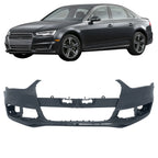 Front Bumper Cover for Audi A4 S4 A4 Quattro (2013–2016)