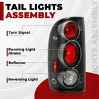 Pair of Tail Lights for Toyota Tacoma (2001–2004) Replacement Lamps