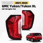 LED Tail Light Brake Lamp Outer Pair for GMC Yukon/Yukon XL (2021–2024)