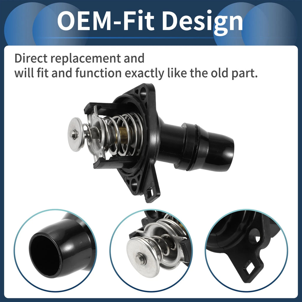 Engine Coolant Thermostat Housing Assembly for Honda Accord (2003–2007) No. 19301RAAA01