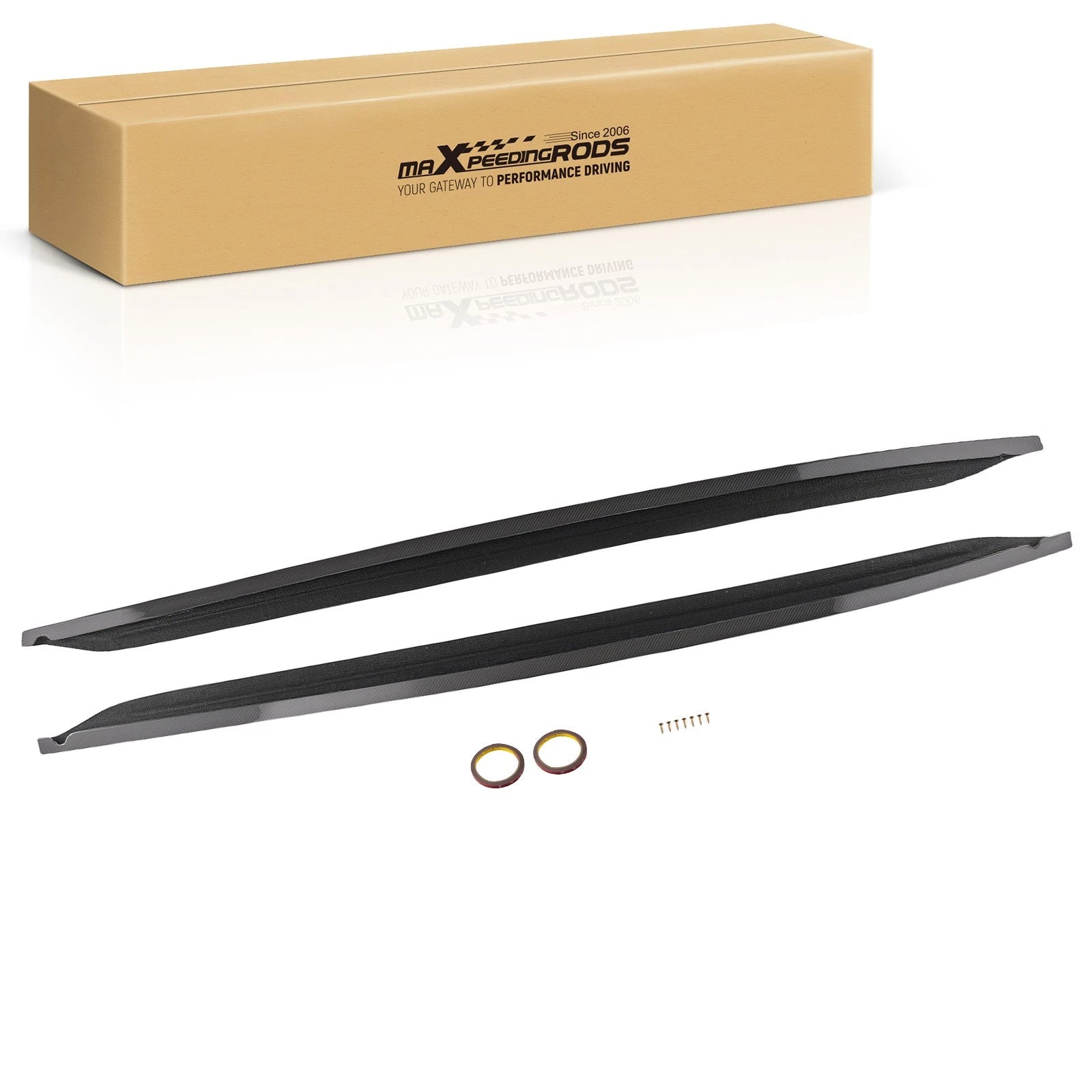 2pcs Side Skirt Extension Panel for BMW G80 M3 Sedan (2021–2025)