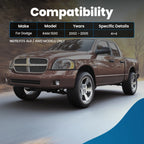 Front Upper Control Arms Ball Joints Sway Bars for 2002–2005 Dodge Ram 1500