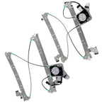 Set of 2 Window Regulators for Chevy Silverado Pickup (2001-2007)