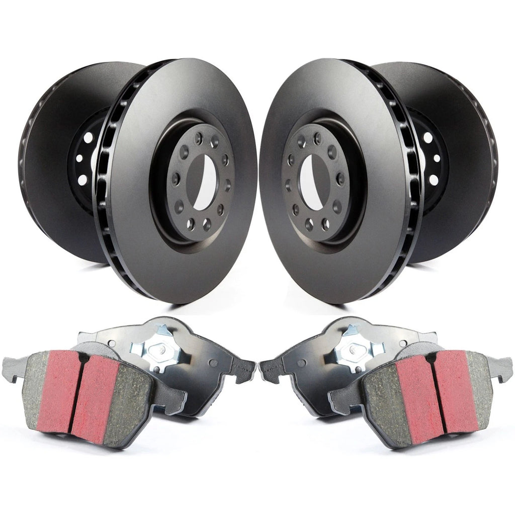 Set of 4 Brake Disc and Pad Kits for BMW X4 X3