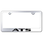 Stainless Steel License Plate Frame - Officially Licensed for Cadillac ATS