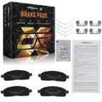 Front Brake Pads Set for Ford F-150, Lincoln Mark LT (2004–2009)
