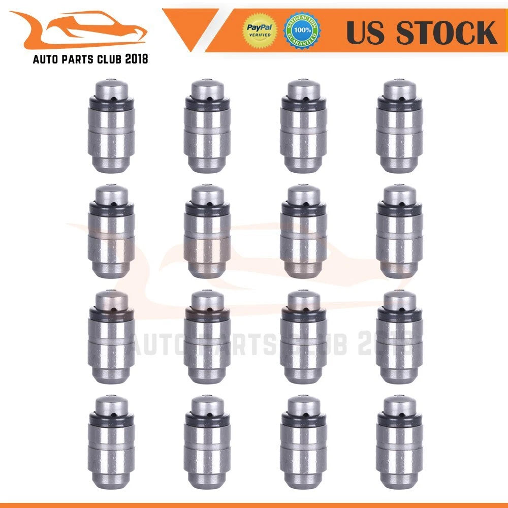 Set of 16 Valve Lifters for Mitsubishi 2.4L 2.0L (1989–2007)