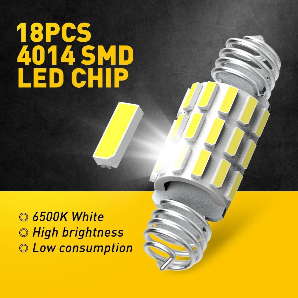 Set of 2 LED Interior Map Light Bulbs for Various Models (2010–2023)