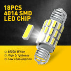 Set of 2 LED Interior Map Light Bulbs for Various Models (2010–2023)