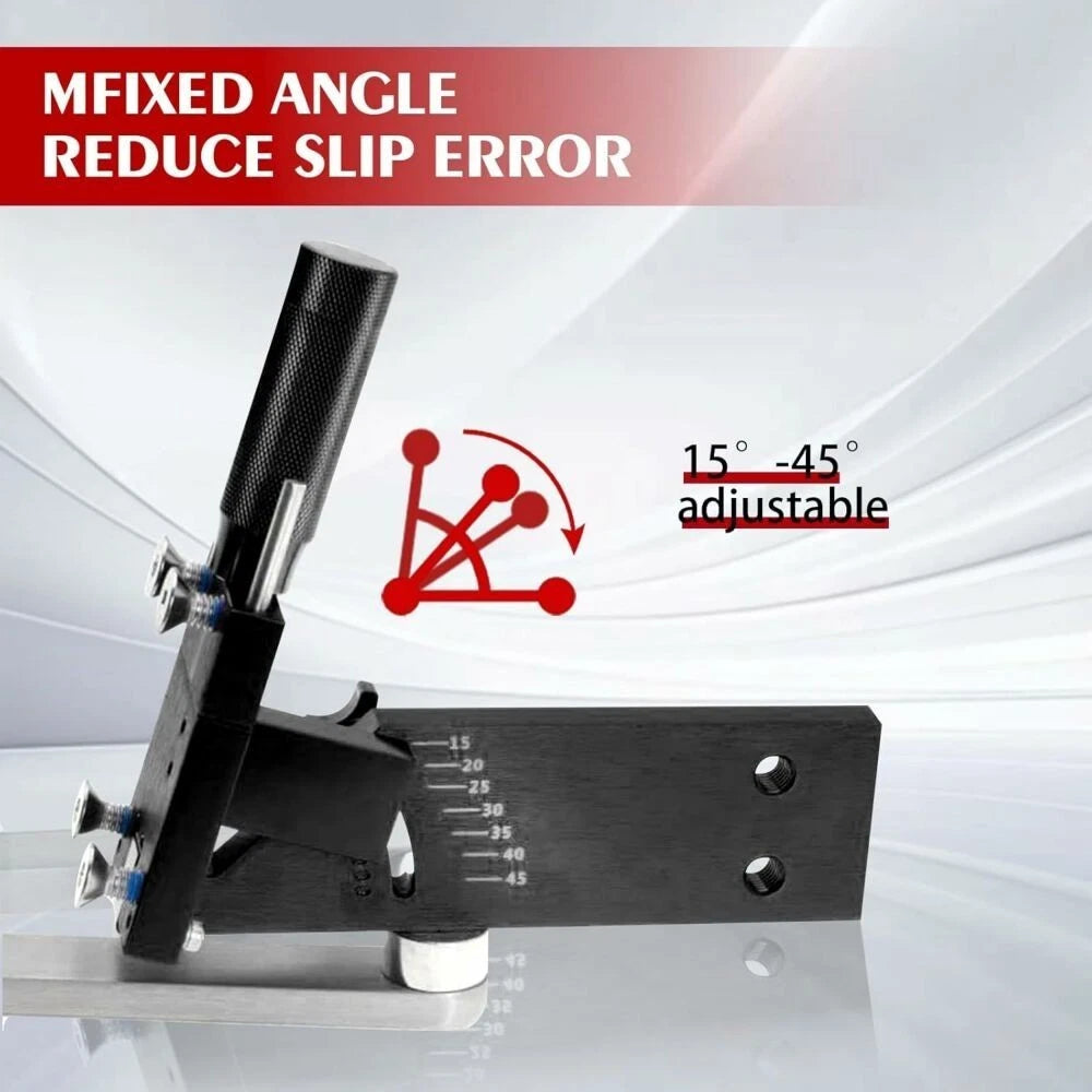 Lawn Mower Blade Sharpener for Right & Left Blades (15°-45° Adjustable)