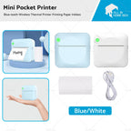 Wireless Photo Printer for Mini Printer (Bluetooth, Portable)